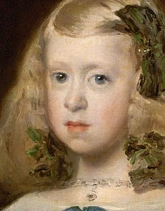 Diego Rodríguez de Silva y Velázquez: Infantin Margarita Teresa in blauem Kleid, 1659