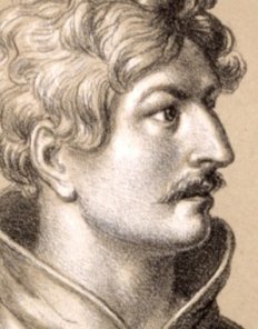 John ‘the Parricide’, the murderer of King Albrecht I, lithograph, 1820