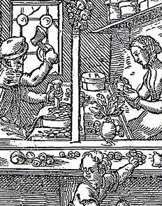 Jost Amman: Schellenmacher ("Ständebuch"), 1568