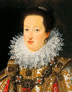 Justus Sustermans: Eleonora of Gonzaga, second wife of Ferdinand II, in her bridal gown, 1621, oil on canvas