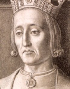 King Rudolf I, ledger in the cathedral at Speyer, lithograph, 1820
