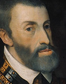 Tiziano Vecellio (Titian): Emperor Charles V in armour, mid-16th century