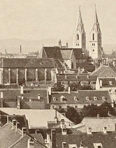 Wiener Neustadt, historische Fotografie, 19. Jahrhundert