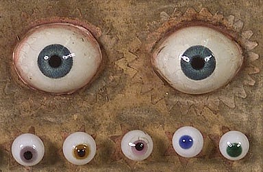 Anton Schwefel, Artificial eyes made of glass, 1820