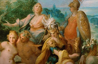 Bartholomäus Spranger: Allegory of Emperor Rudolf II, 1592