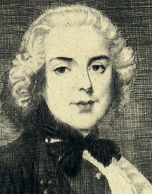 *The Young Mozart*, portrait, 1901, etching