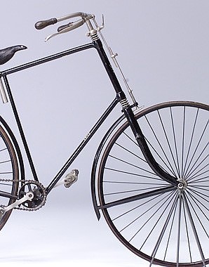 Erstes in Österreich produziertes Niederrad der Brüder Gräf, Wien 1897-1900