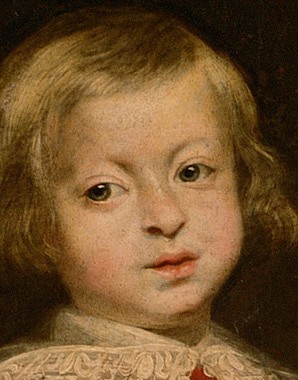 Frans Luycx: King Ferdinand IV with his sister, Archduchess Maria Anna, c. 1636