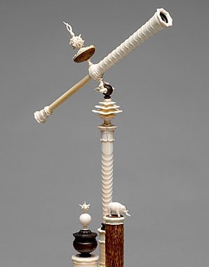 Telescope with writing implements, 1st half of 17th century