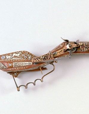 Georg Grusmaul and Martin Hertel: wheel-lock small-bore rifle, c. 1650
