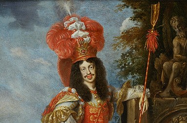 Jan Thomas: Kaiser Leopold I. im Theaterkostüm, 1667