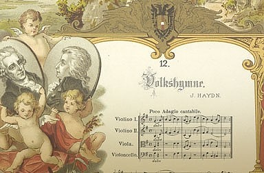 Joseph Haydn: Imperial Anthem: ‘Gott erhalte Franz den Kaiser’ (God preserve Franz the Emperor’), with a po...
