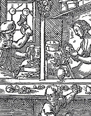 Jost Amman: The Bellmaker (from "Ständebuch"), 1568