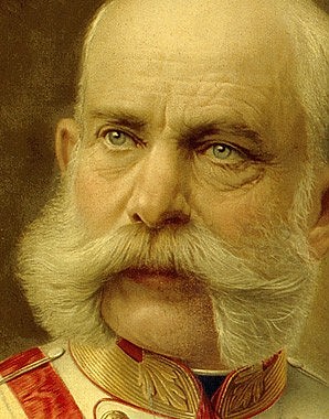 Kaiser Franz Joseph I., Ölgemälde, um 1910