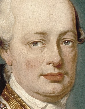 Emperor Leopold II, oil on canvas, 1st half of 19th century