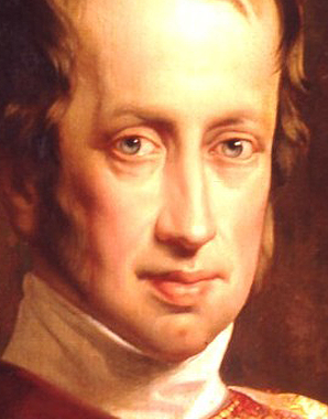 Leopold Kupelwieser: Emperor Ferdinand I in the robes of the Order of the Golden Fleece, 1847