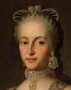 Meytens-Schule: Kaiserin Maria Josepha, zweite Gemahlin Josephs II., 18. Jh., Ölgemälde