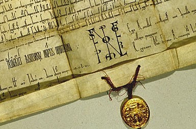 Privilegium maius, datiert 1156, Fälschung von 1358/59