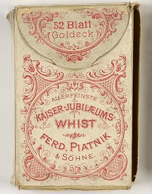 Spielkarten von Piatnik mit Porträts aus dem Kaiserhaus