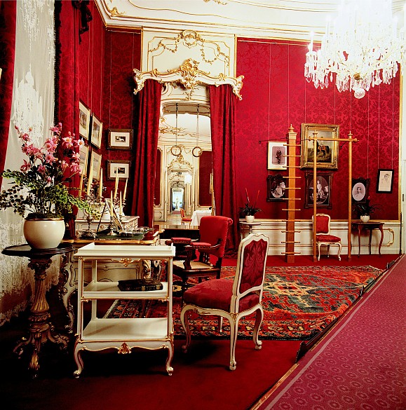 Elisabeth's dressing room in the Vienna Hofburg