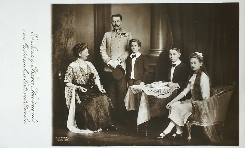 Hohenberg család a háború előtt