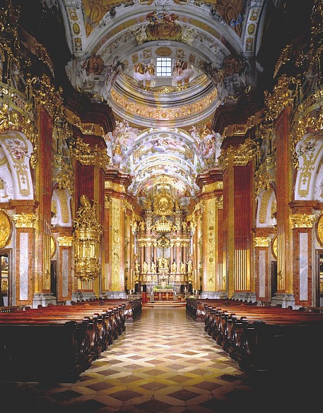 Innenansicht der Stiftskirche Melk | Die Welt der Habsburger