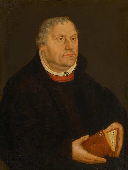 ハインリヒ・ベーマー　『Der junge Luther』（若いルター） Lucas Cranach the Younger: Martin Luther, c. 1570/1580 | Die Welt
