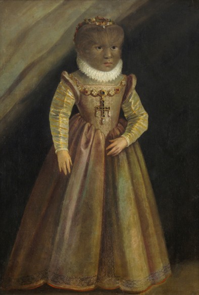 Madeleine Gonzalez, the daughter of the ‘Hair Man’, c. 1580