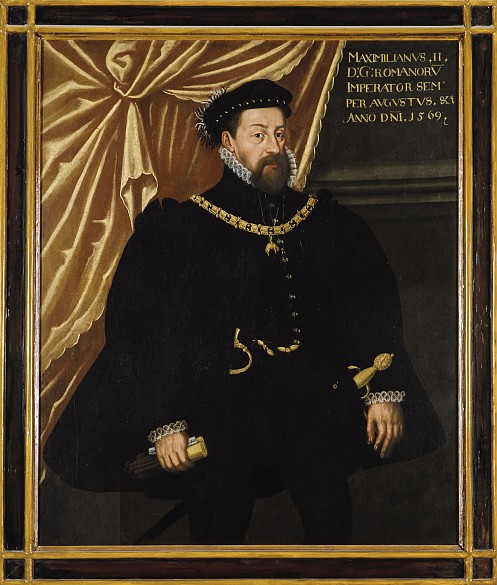 Maximilian II with the Order of the Golden Fleece, three-quarter