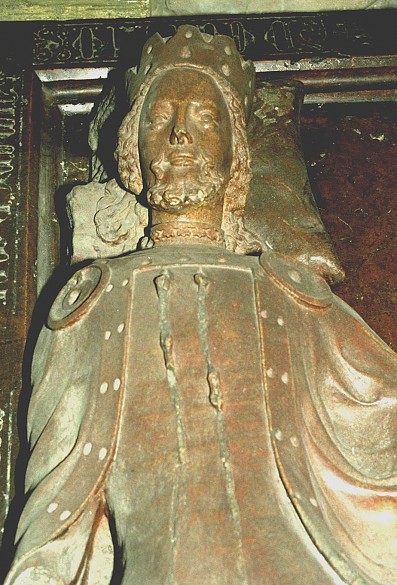 Rudolf IV, recumbent figure from the tomb of Rudolf IV and Catherine of Bohemia, c. 1360