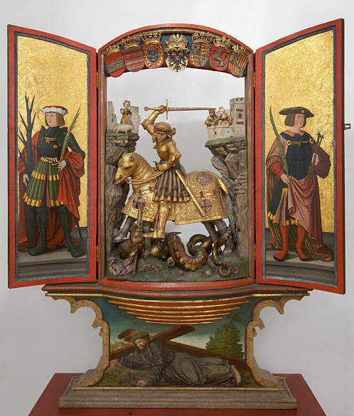 Sebald Bocksdorfer: Georgsaltar, um 1500